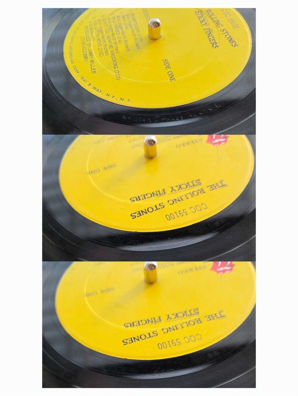 THE ROLLING STONES•Sticky Fingers•Apr 30, 1971 US (#COC 59100)Zipper Cov•Philips - Picture 7 of 13